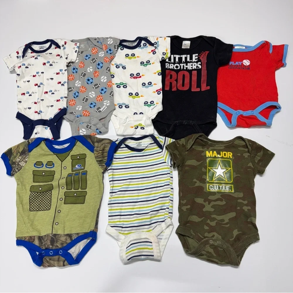 Assorted Baby Onesies Set 0-3m. 14pcs.